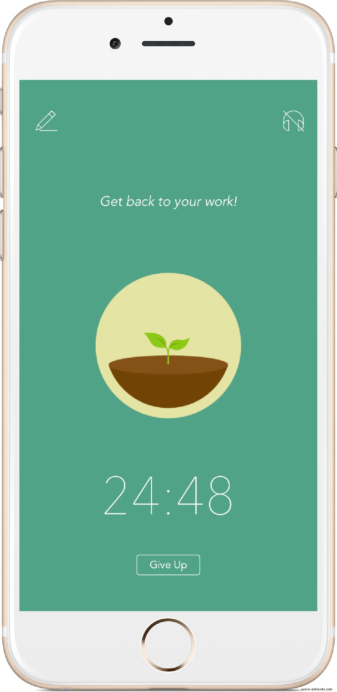 Evite procrastinar en su teléfono y esta aplicación plantará un árbol 