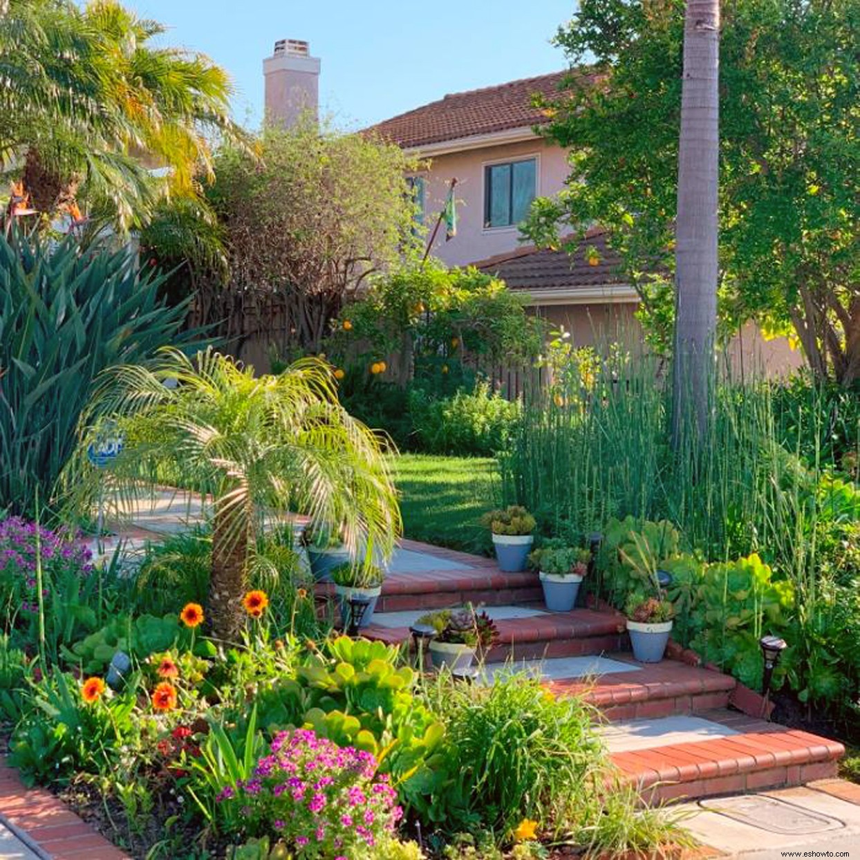 Estos jardines de la vida real nos impresionaron como finalistas de Americas Best Front Yard 