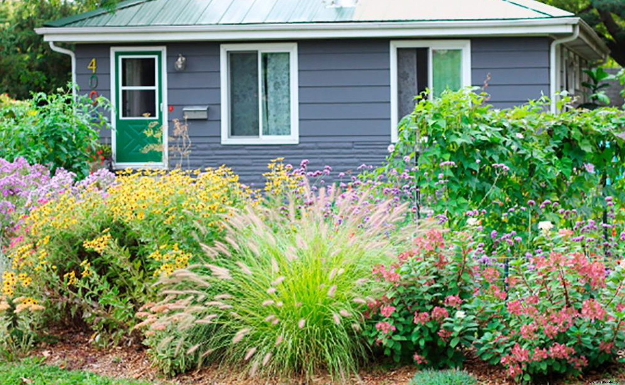 Estos jardines de la vida real nos impresionaron como finalistas de Americas Best Front Yard 