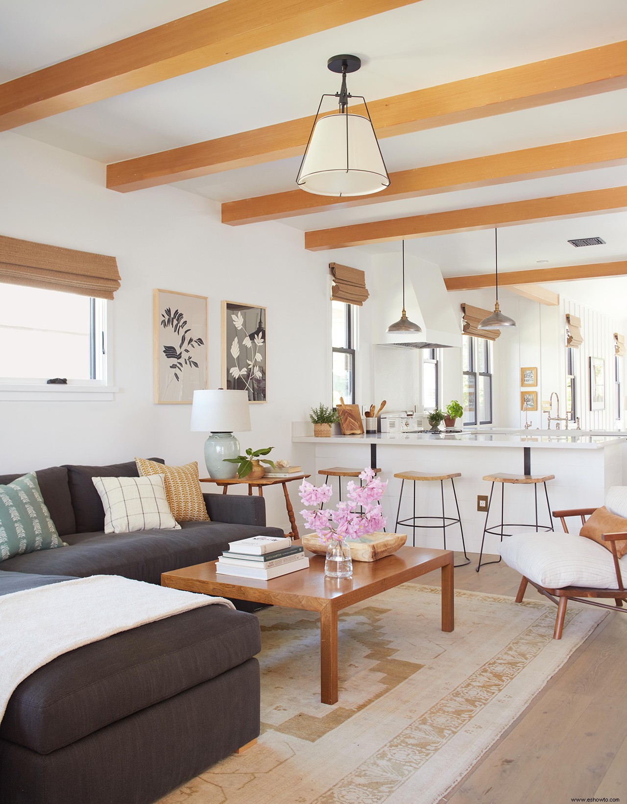 5 maneras de conectar las habitaciones con color para lograr una apariencia perfecta en toda la casa 