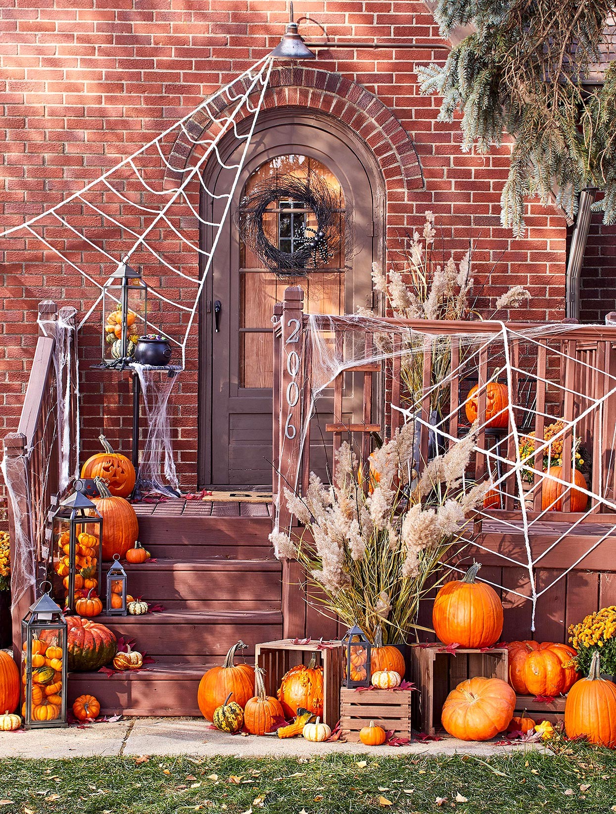 15 ideas festivas de porche de otoño que querrás copiar lo antes posible 