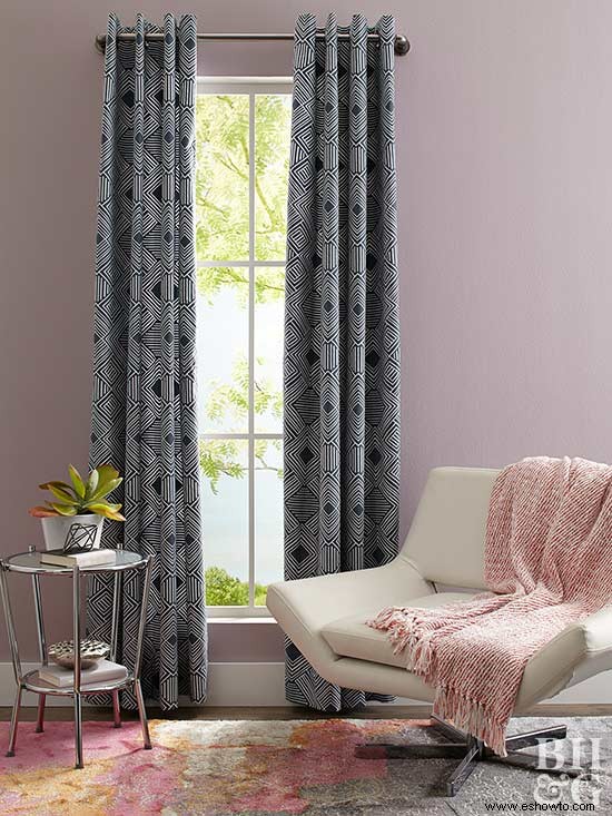 Cómo coser paneles de cortina 