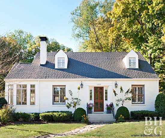 Esta encantadora casa de Cape Cod recibió un cambio de imagen impresionante 