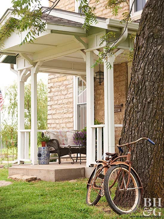 Cómo esta escuela remodelada se convirtió en una casa de estilo romántico 