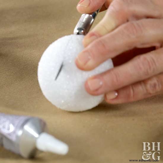 Cómo hacer globos de nieve con tarros de albañil 