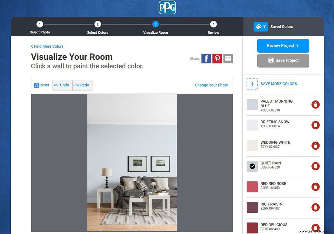 Elegir el color de pintura perfecto para cada habitación ahora es mucho más fácil 
