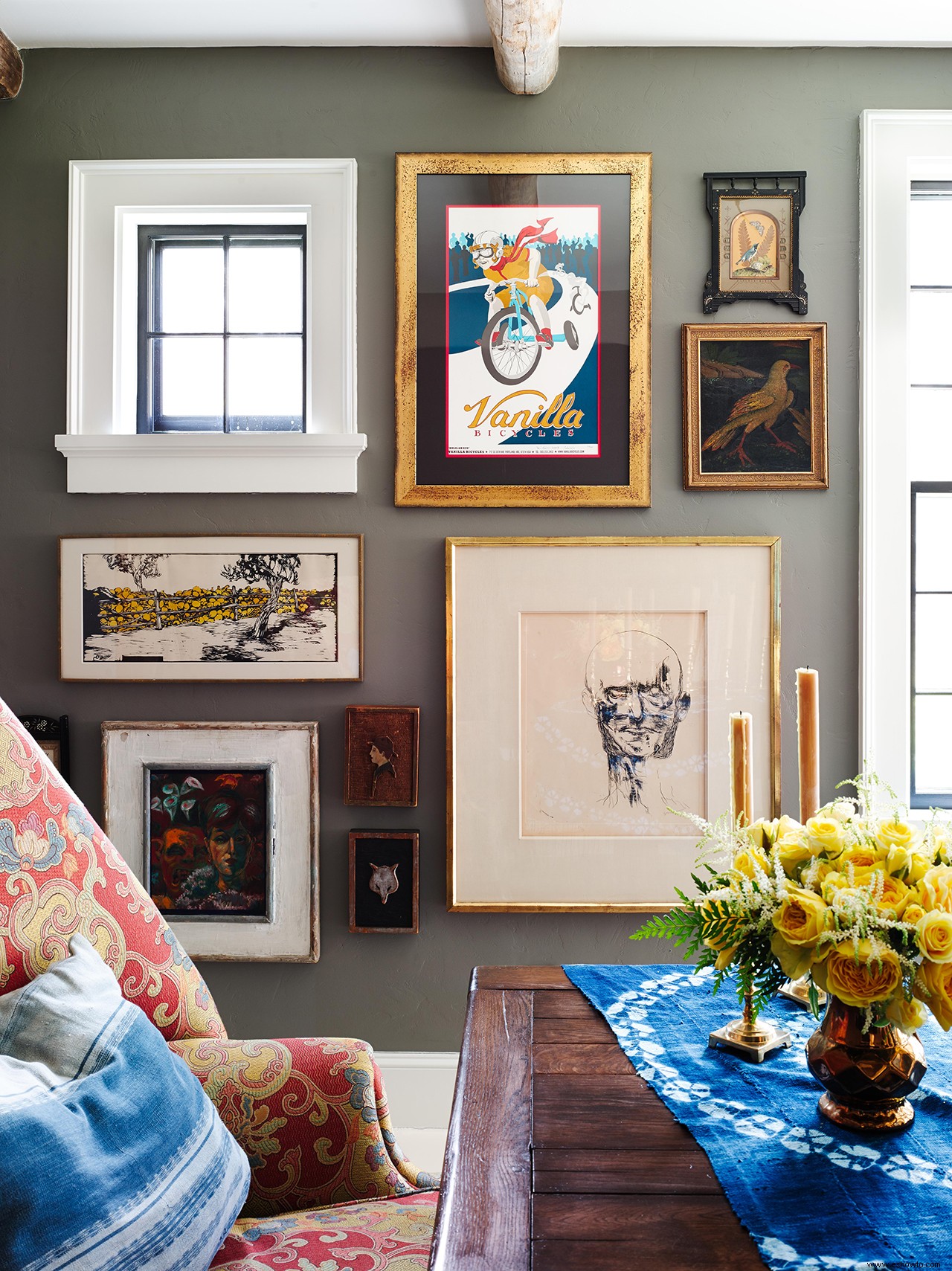Cómo elegir el arte perfecto para la pared de tu galería 