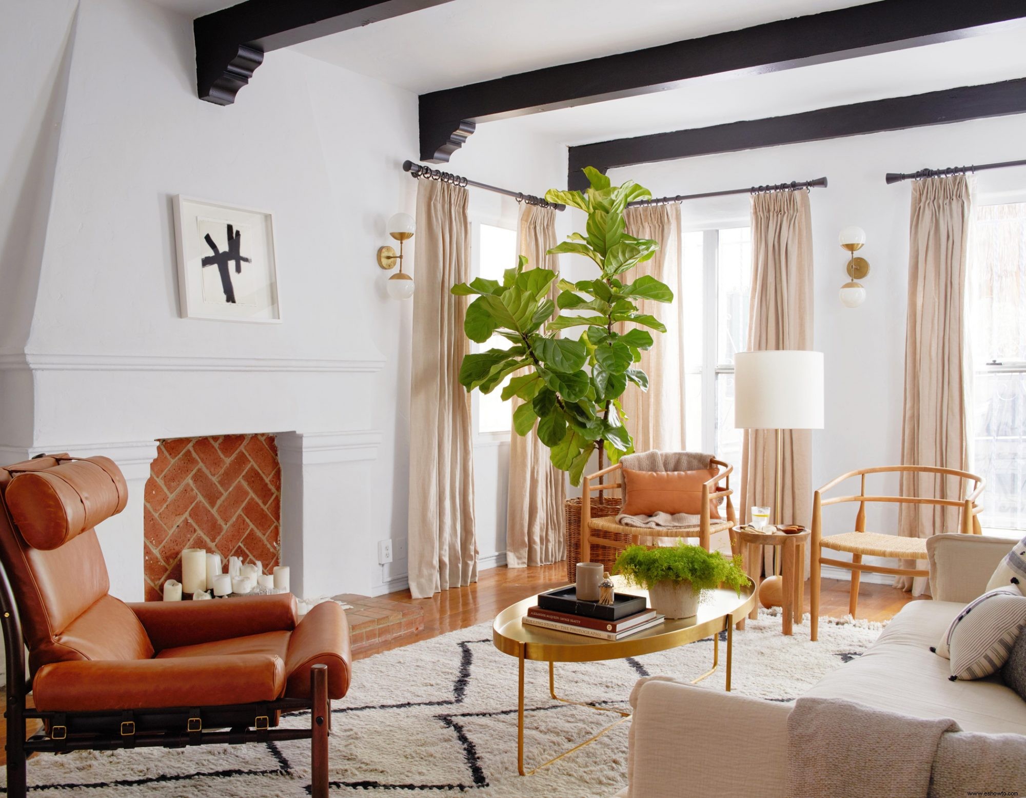 Las actualizaciones asequibles y amigables para los inquilinos le dan un gran estilo a un apartamento de la década de 1920 