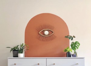 Cómo Crear una Pared Arqueada Decorativa con Sobras de Pintura y un Lápiz: Guía Paso a Paso