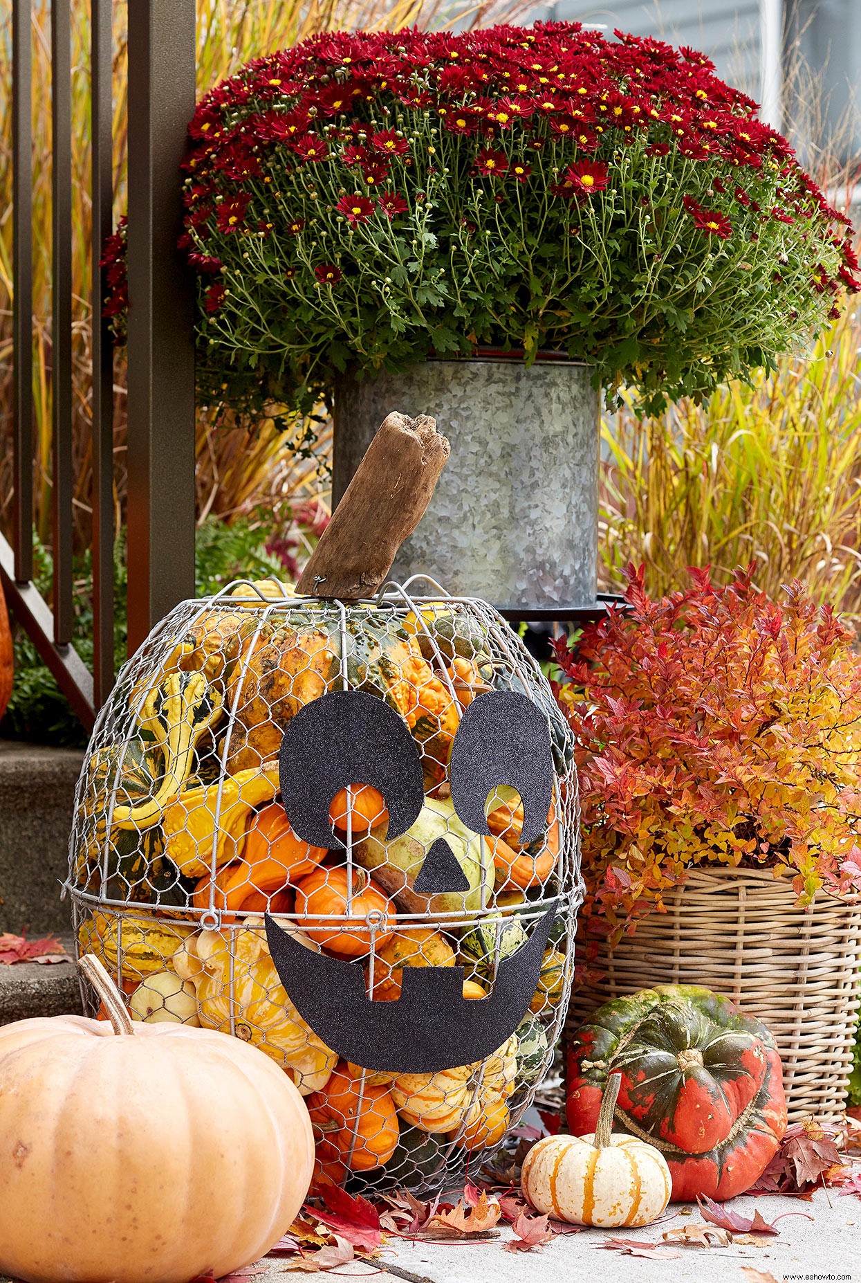 12 formas festivas de presentar la decoración de calabaza de otoño en su hogar 