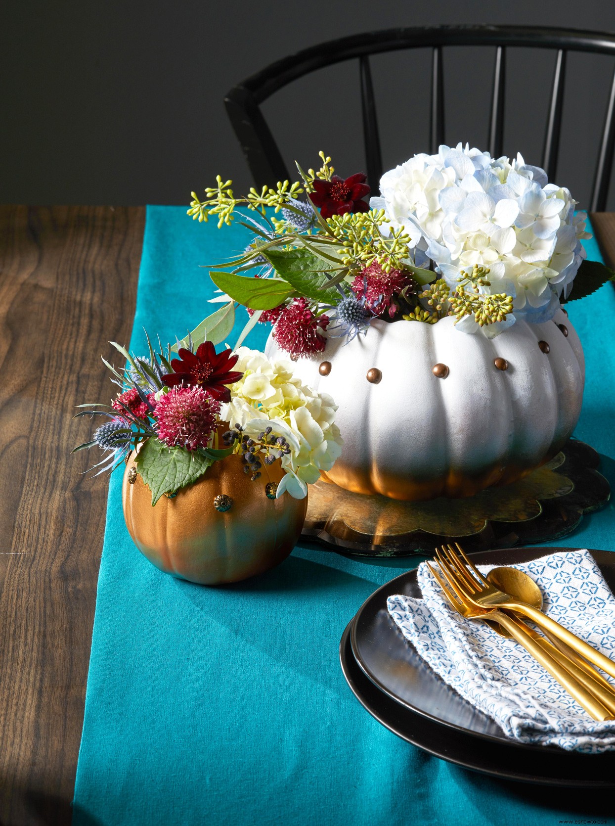 10 ideas festivas de decoración de cocinas de otoño 