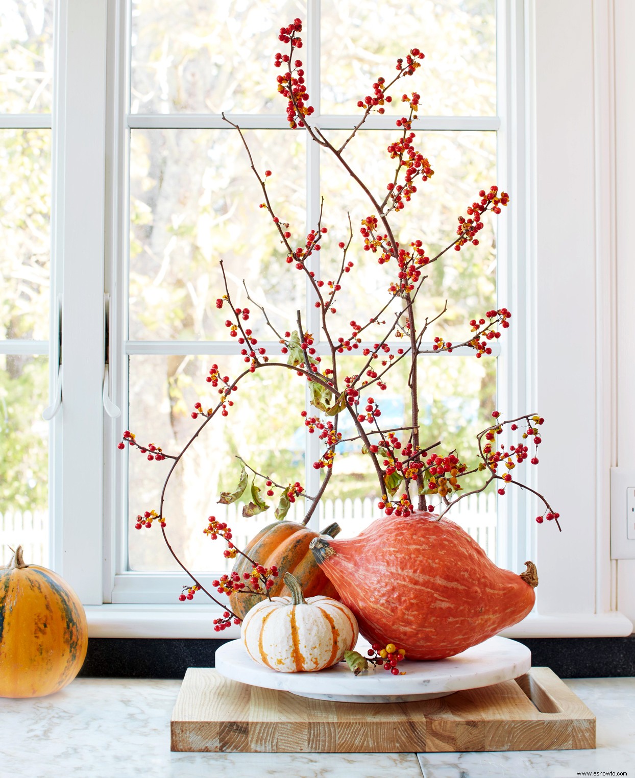 10 ideas festivas de decoración de cocinas de otoño 