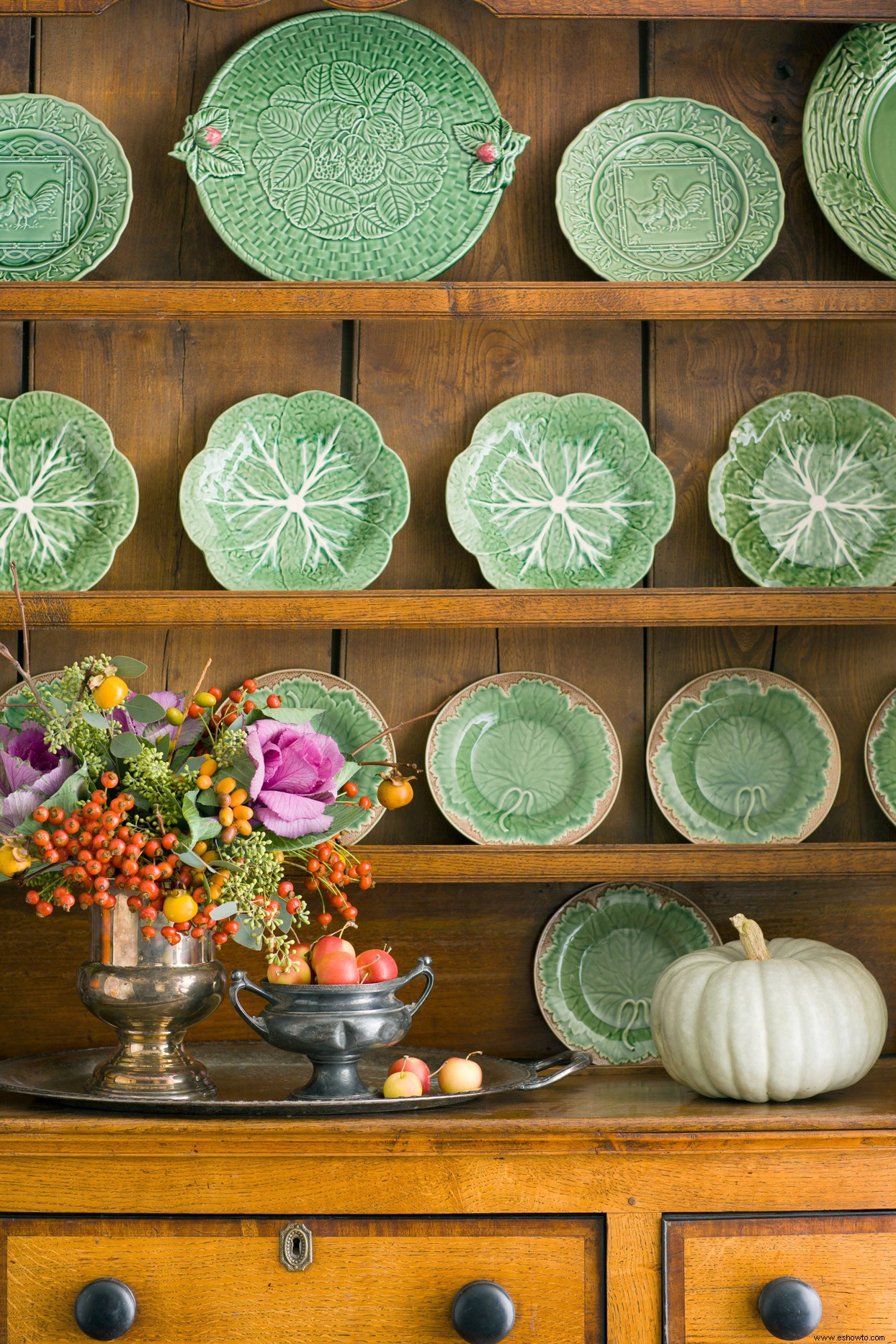 10 ideas festivas de decoración de cocinas de otoño 
