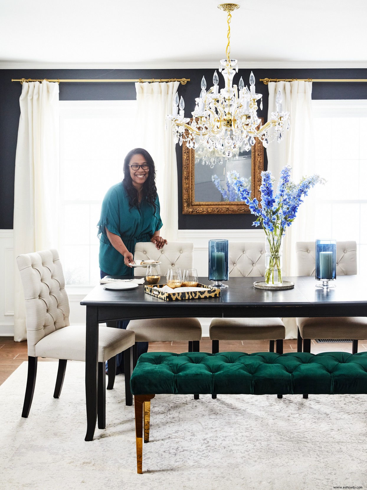 Esta bloguera perfeccionó sus habilidades de bricolaje para lograr la casa de sus sueños con un presupuesto 