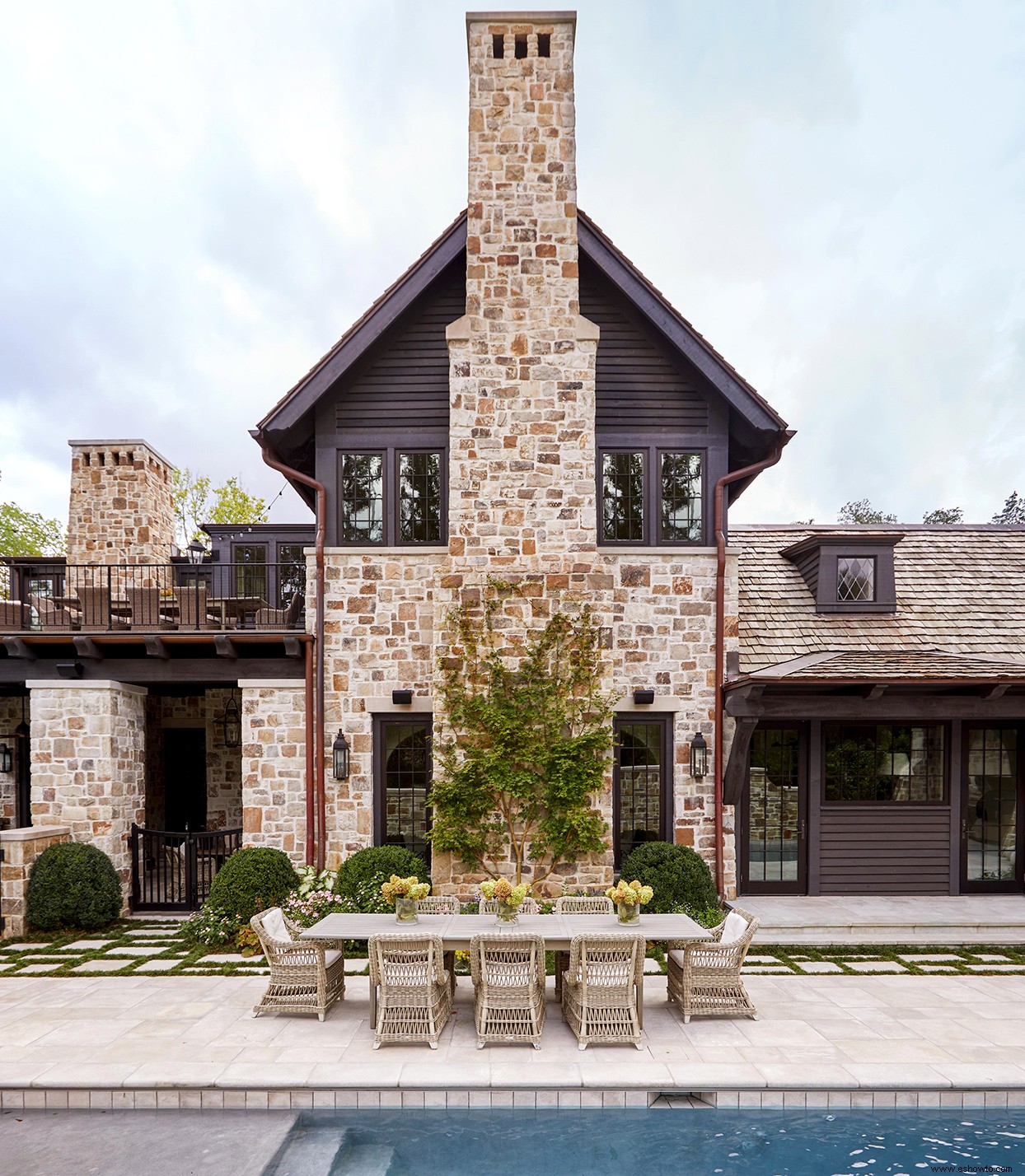 Impresionante arquitectura y colores relajantes hacen de esta casa de Alabama un refugio 