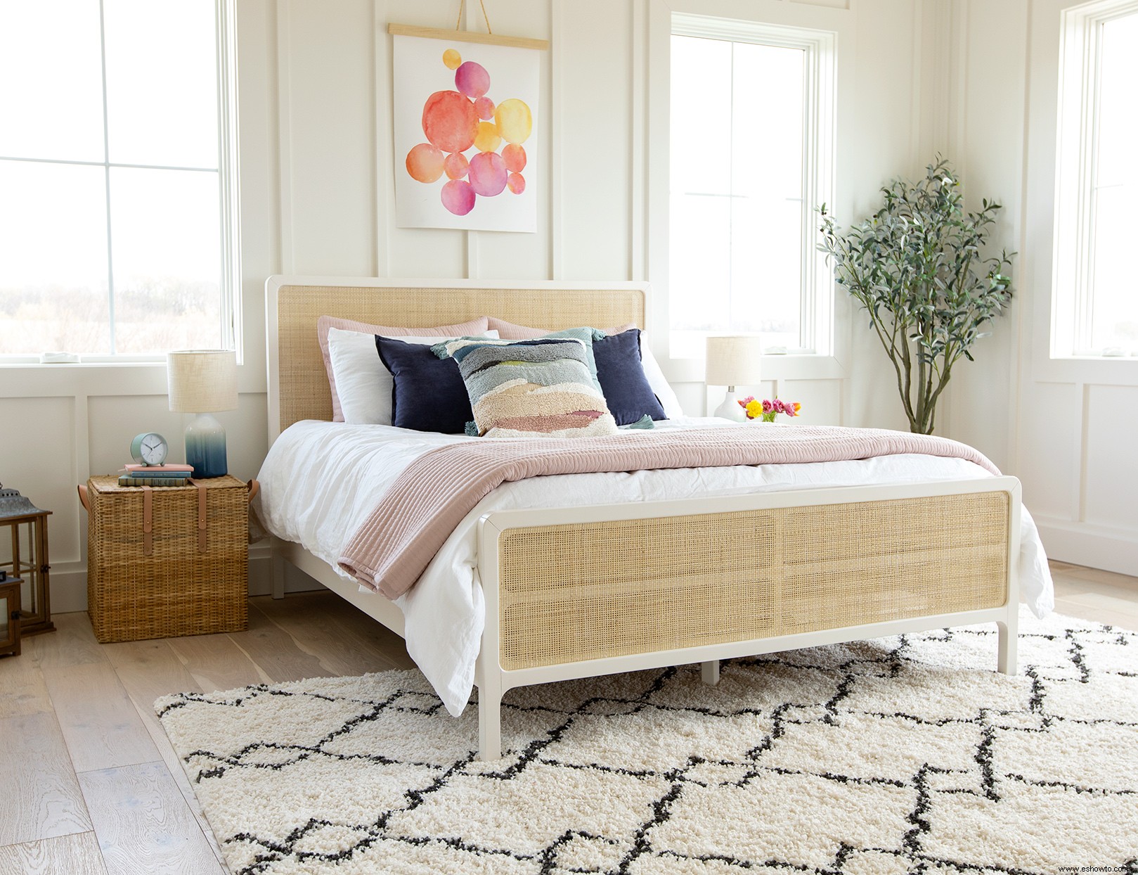 5 maneras fáciles de agregar color a su dormitorio para una renovación primaveral 