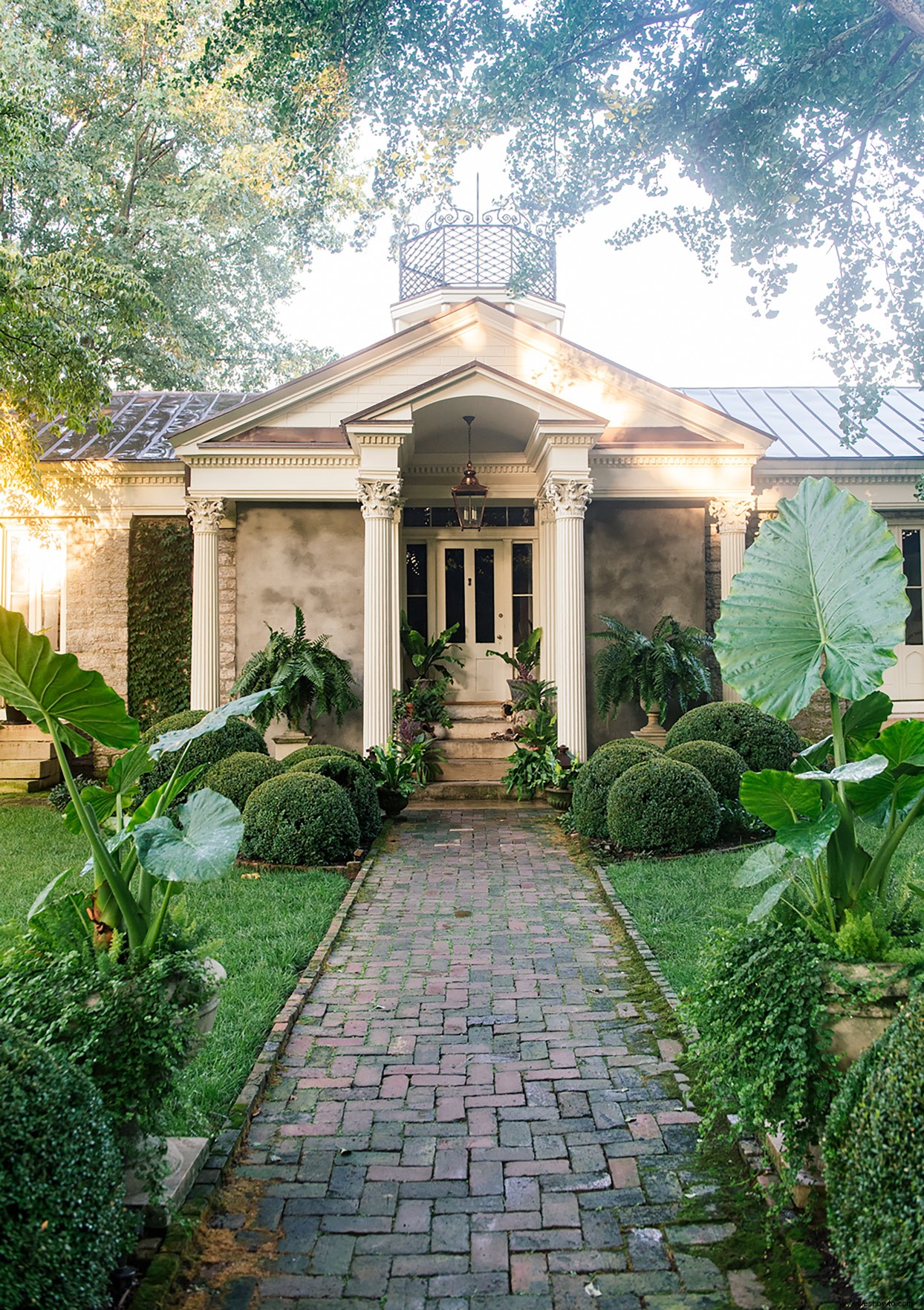 El encanto sureño irradia de esta casa restaurada de Kentucky por dentro y por fuera 