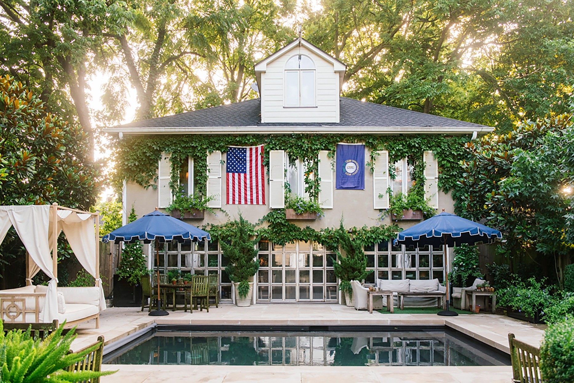 El encanto sureño irradia de esta casa restaurada de Kentucky por dentro y por fuera 