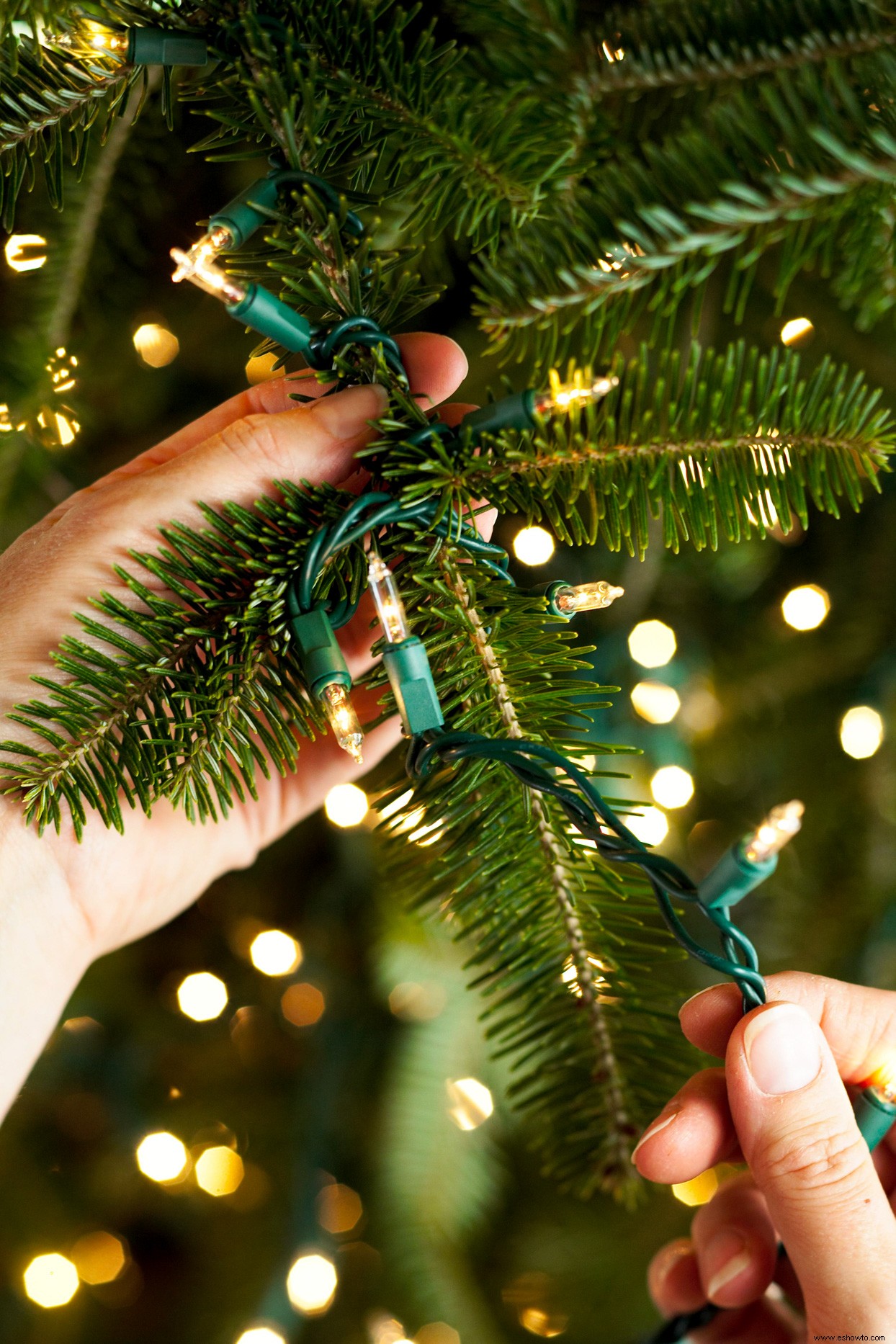Cómo decorar un árbol de Navidad en 3 sencillos pasos 