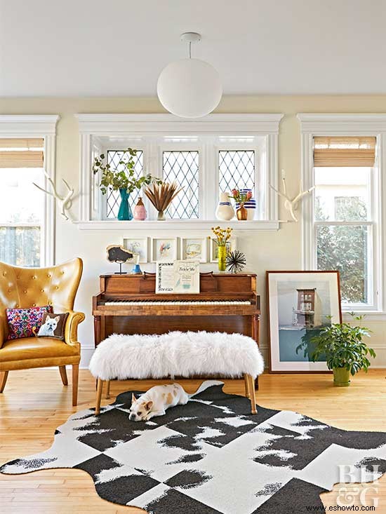 5 formas de decorar con muebles de cuero 