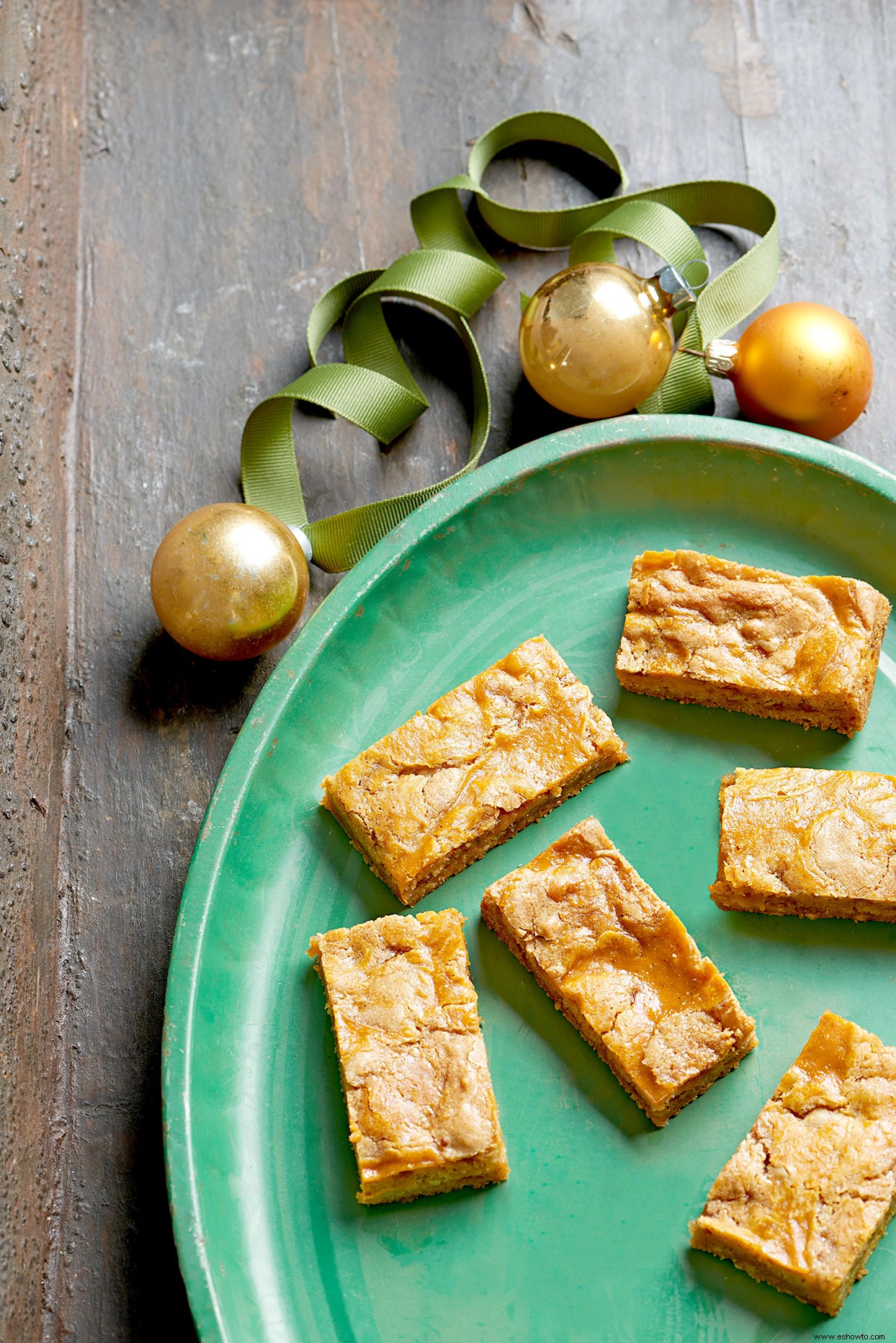 Blondies de remolino de calabaza 