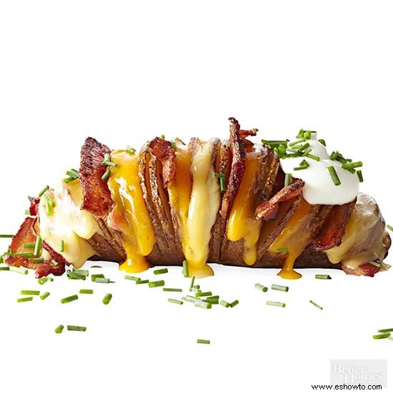 Papas Hasselback 