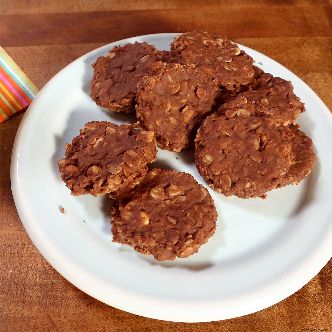 Galletas clásicas sin hornear 