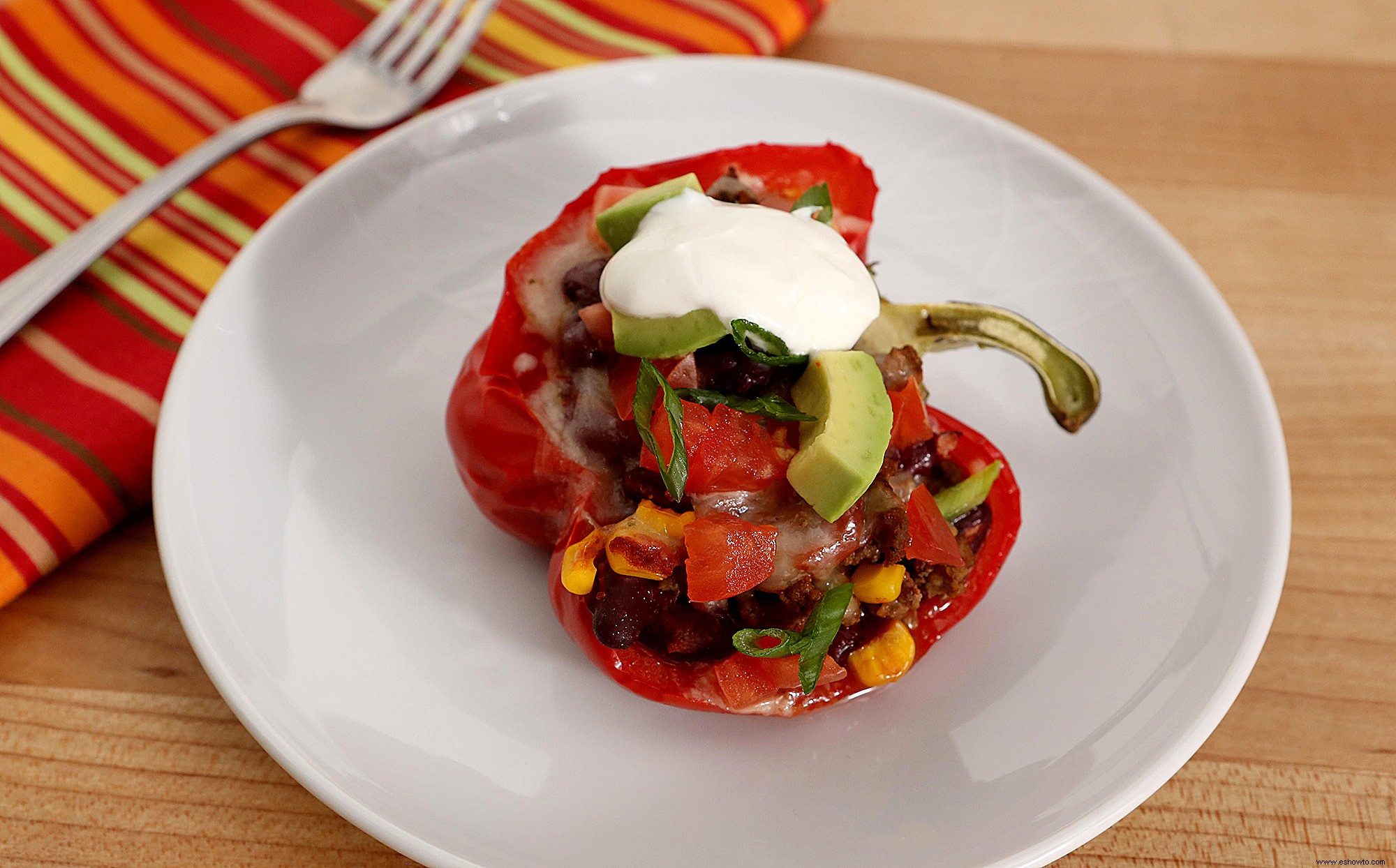 Pimientos Rellenos De Taco 