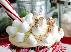 Cupcakes de Chocolate Caliente Sin Gluten: Receta Navideña Fácil y Deliciosa