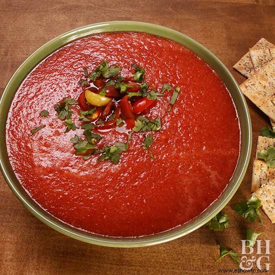 Gazpacho de la huerta 