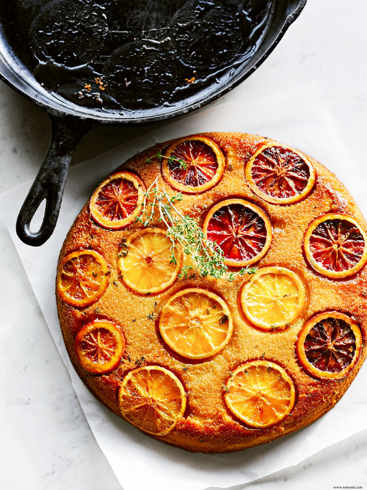 Torta De Harina De Maíz De Naranja 