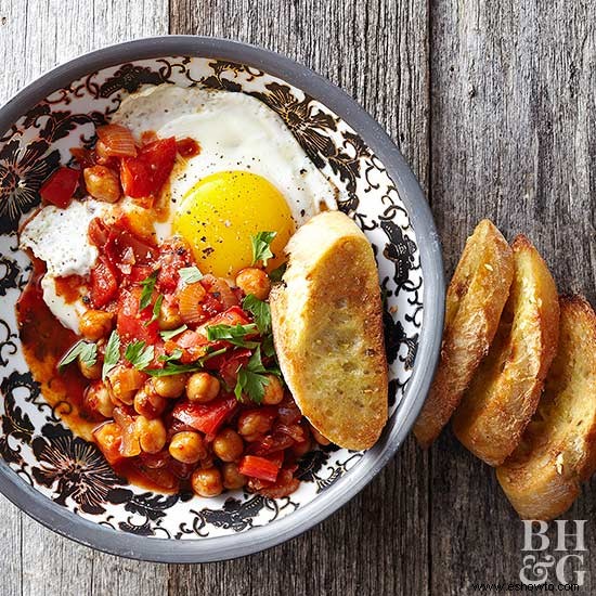 Garbanzos en Salsa Harissa 