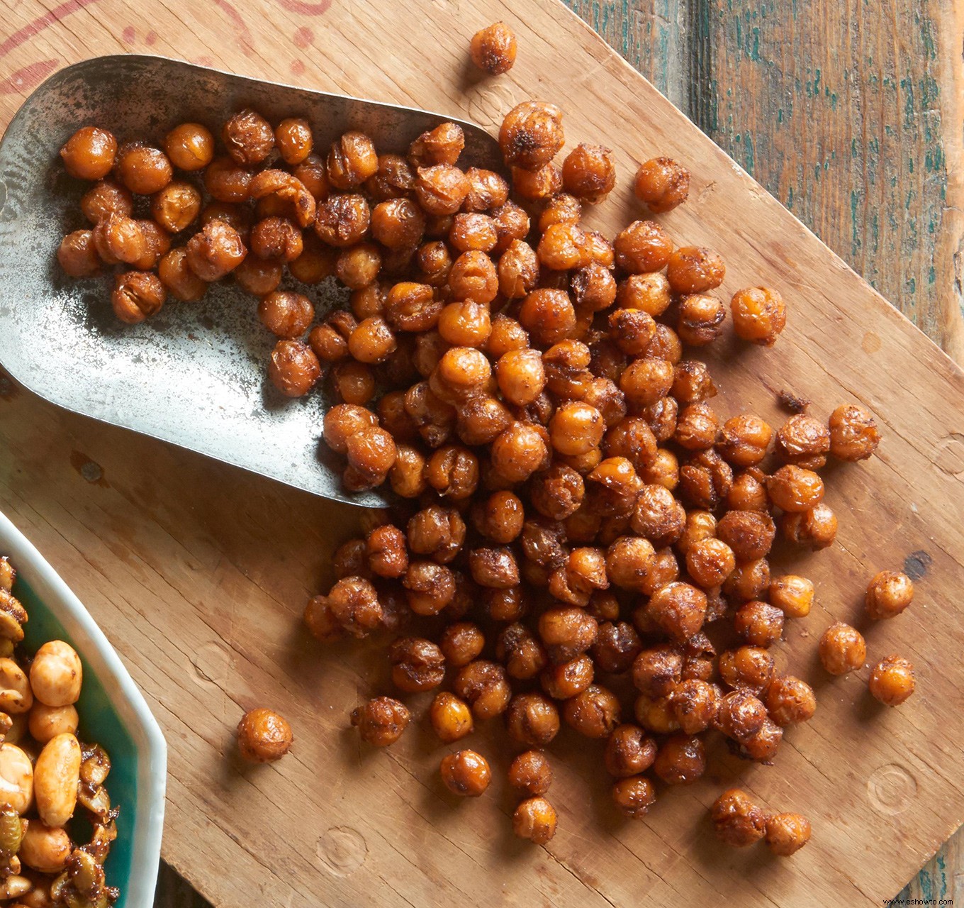 Garbanzos Asados ​​Con Chile Y Comino 