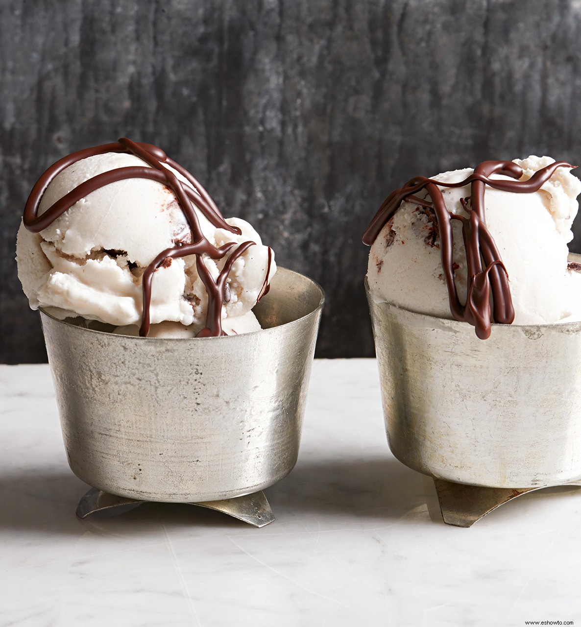 Helado De Stracciatella De Coco 