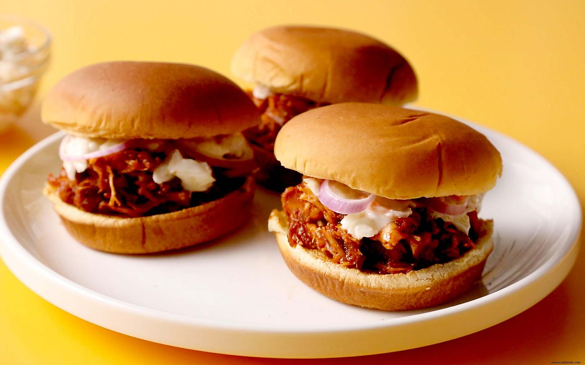 Sándwiches De Jackfruit A La Barbacoa 