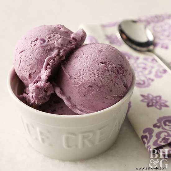 Helado Ube 