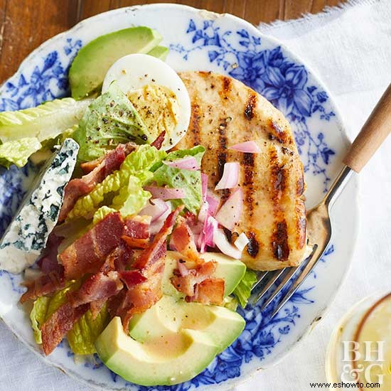 Ensalada Cobb Pollo A La Parrilla 