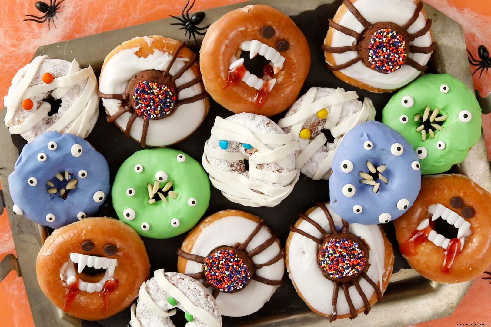 Donuts de Halloween aterradores 