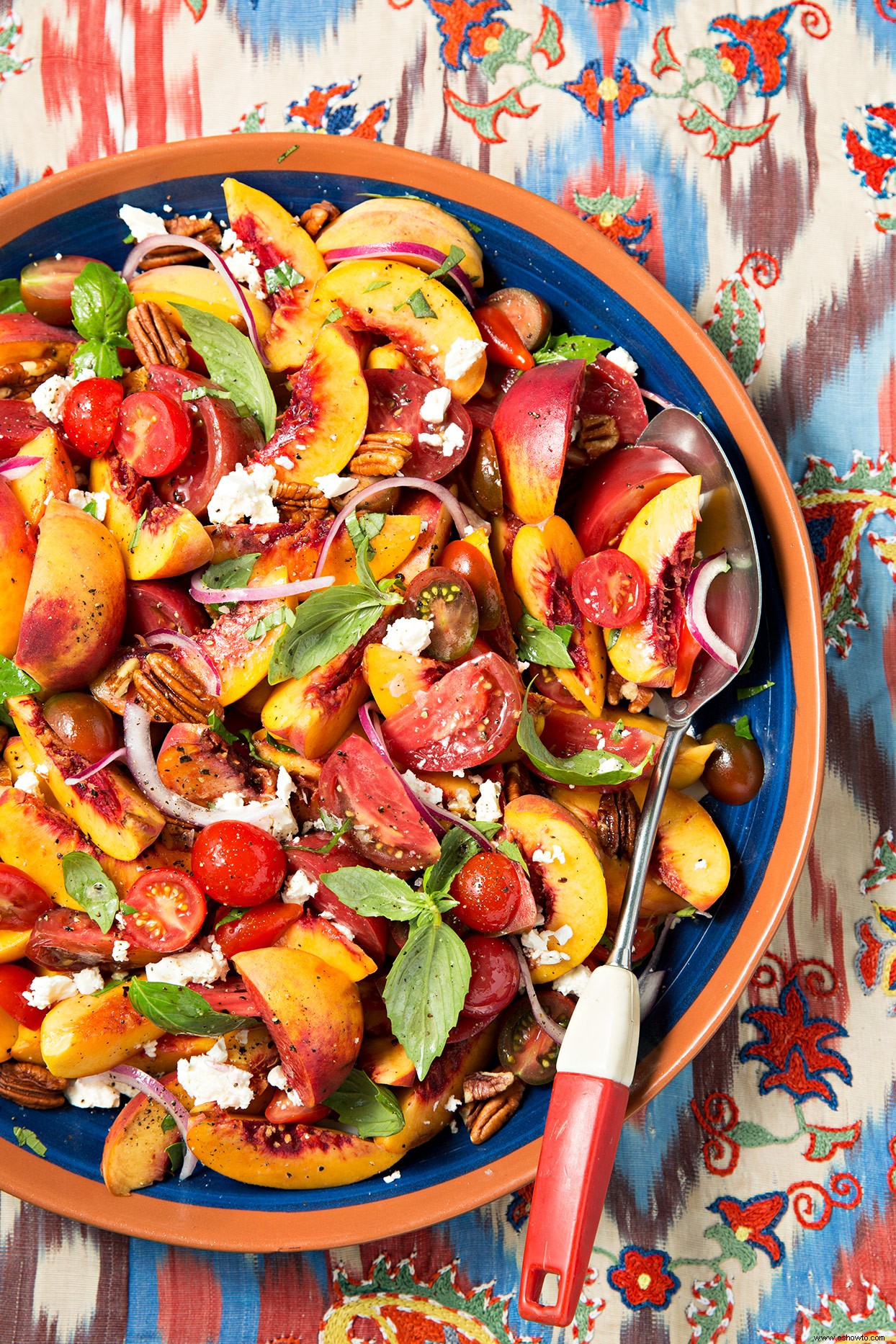 Ensalada De Durazno Y Tomate 