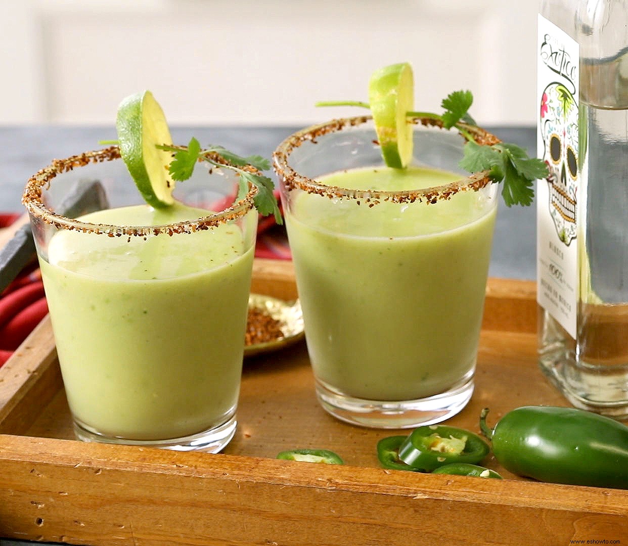 margaritas de aguacate 