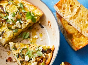 Frittata de Calabacín y Queso Feta: Receta Vegetariana Ideal para Brunch