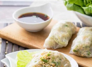 Rollitos de Verano Frescos con Pollo Asiático: Receta Rápida y Saludable para Almuerzo