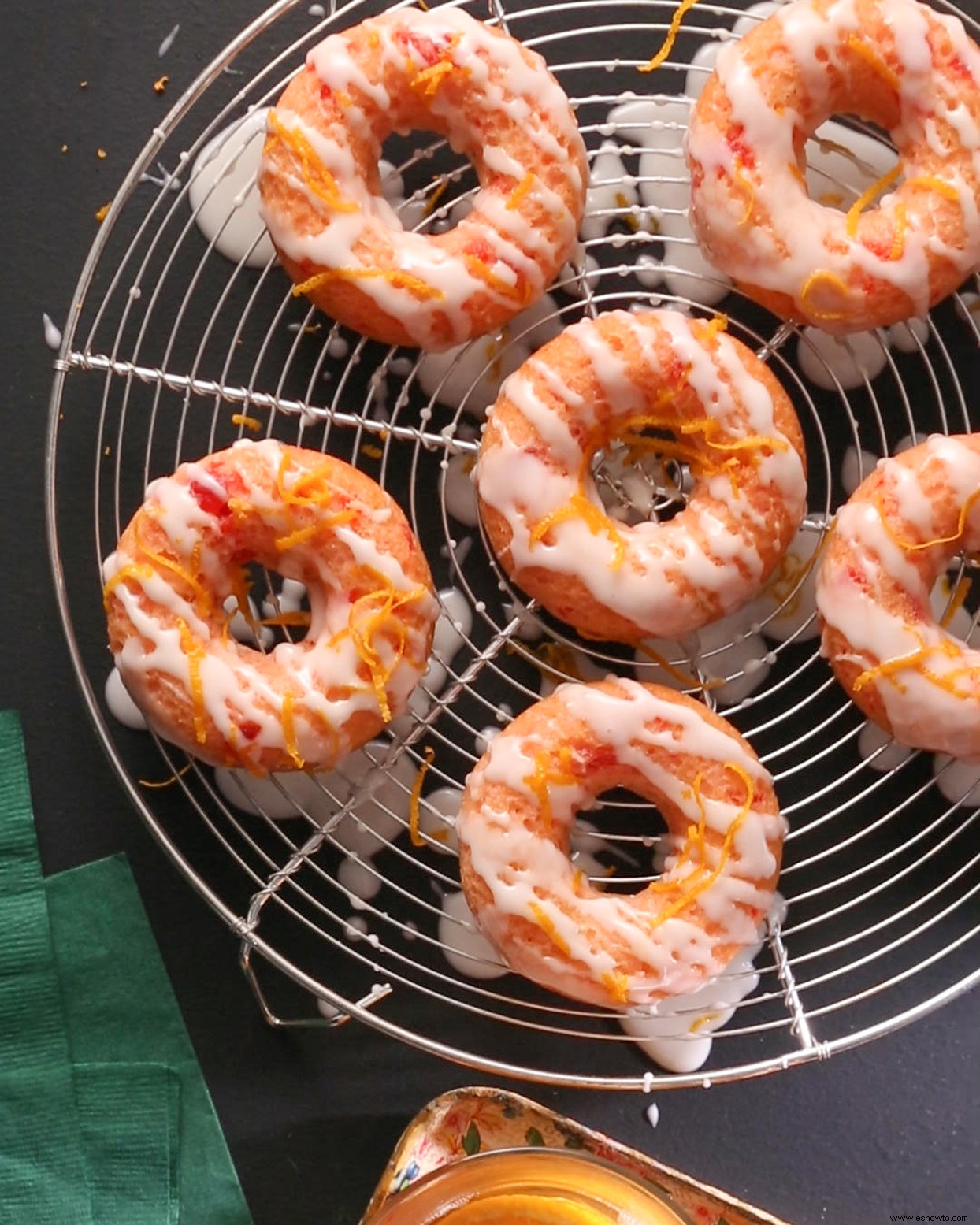 Rosquillas a la antigua inspiradas en cócteles 