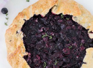 Galette Rústica de Arándanos y Tomillo: Receta Fácil y Deliciosa para Verano