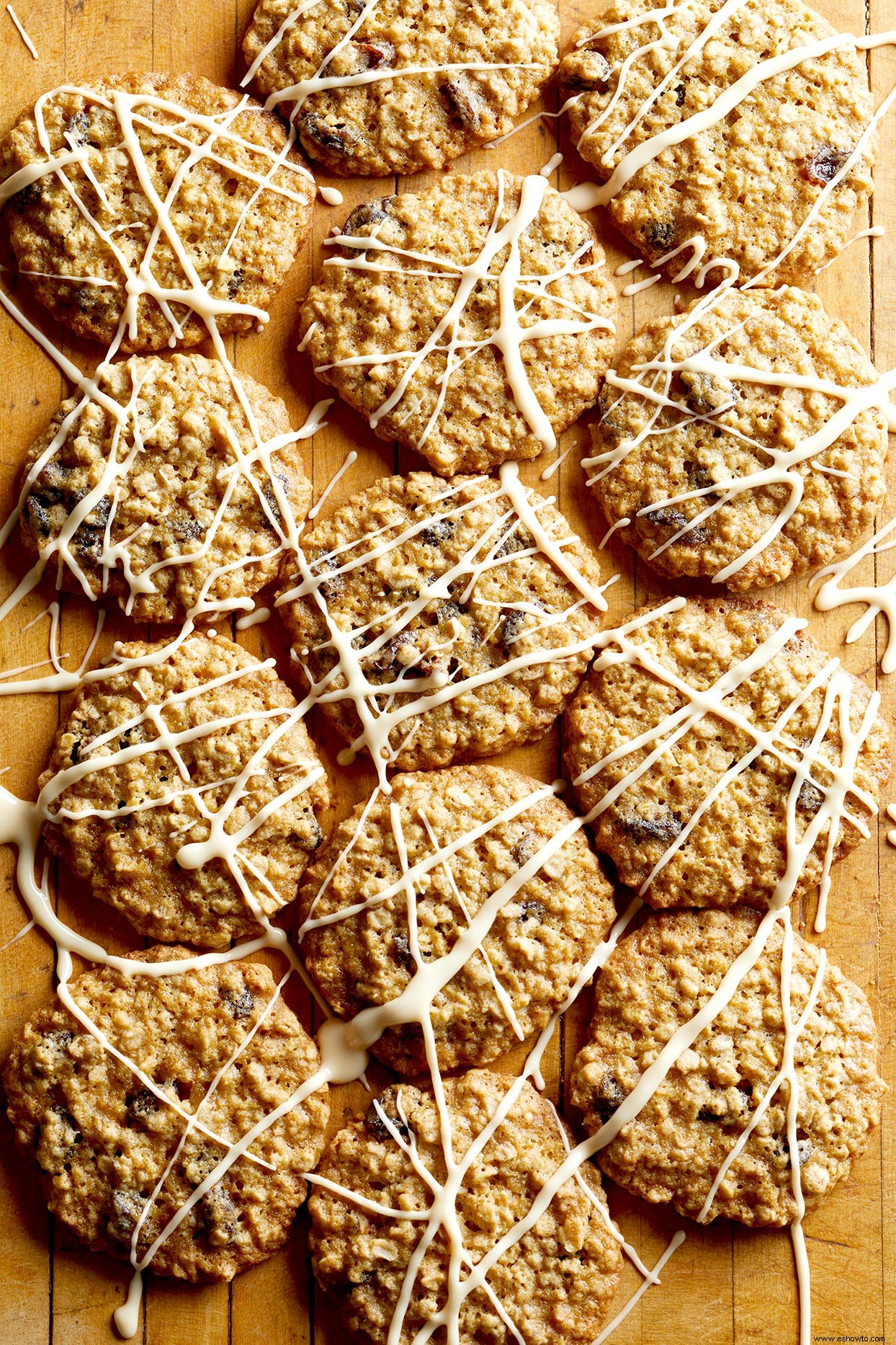 Galletas de Avena con Arce y Pasas 