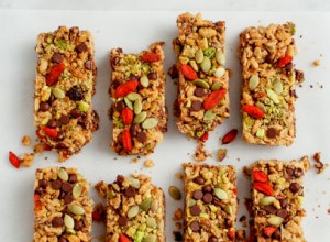 Barras de Granola Caseras con Mantequilla de Maní y Bayas de Goji: Fáciles, Veganas y Sin Gluten