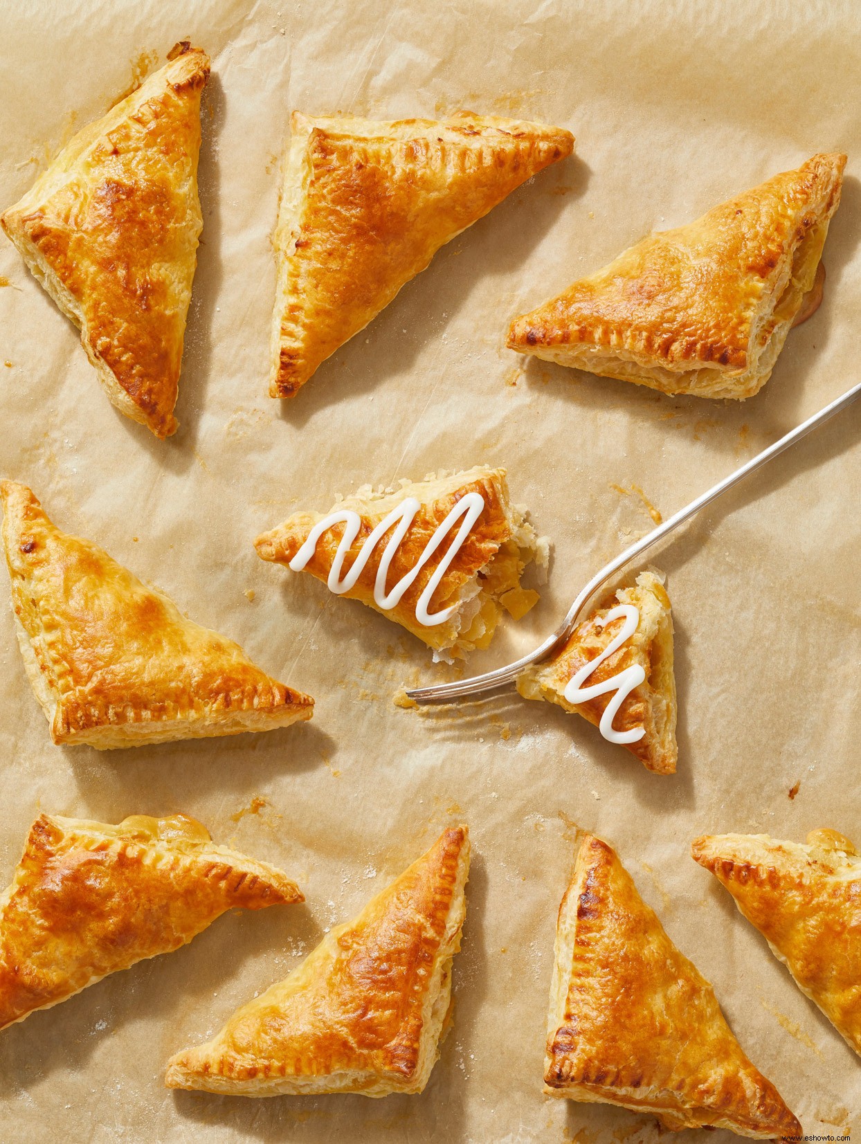 Empanadas De Manzana Y Queso Crema 