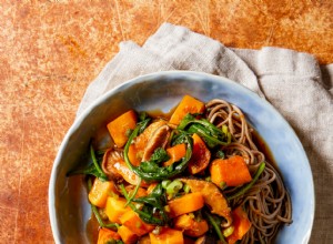 Tazón de Fideos con Calabaza y Champiñones: Receta Asiática Dulce y Picante