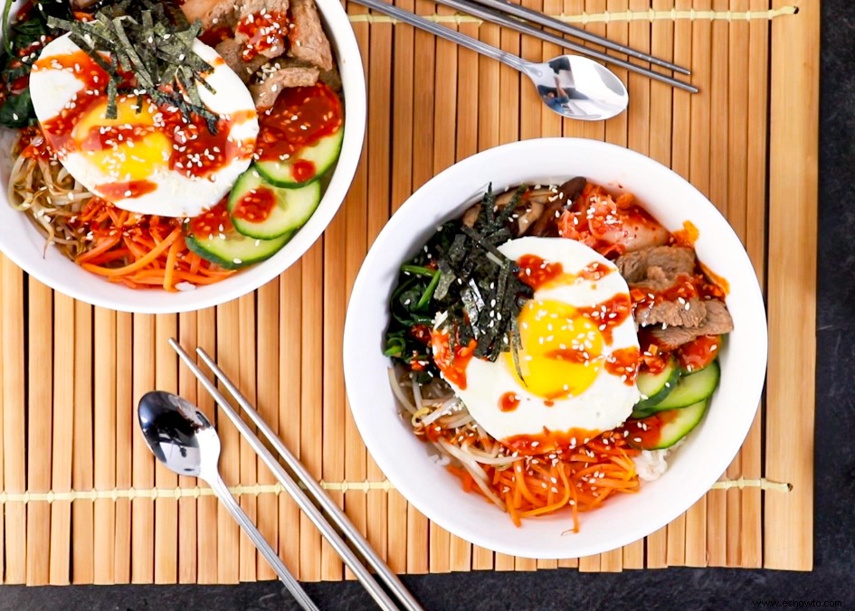 bibimbap coreano 