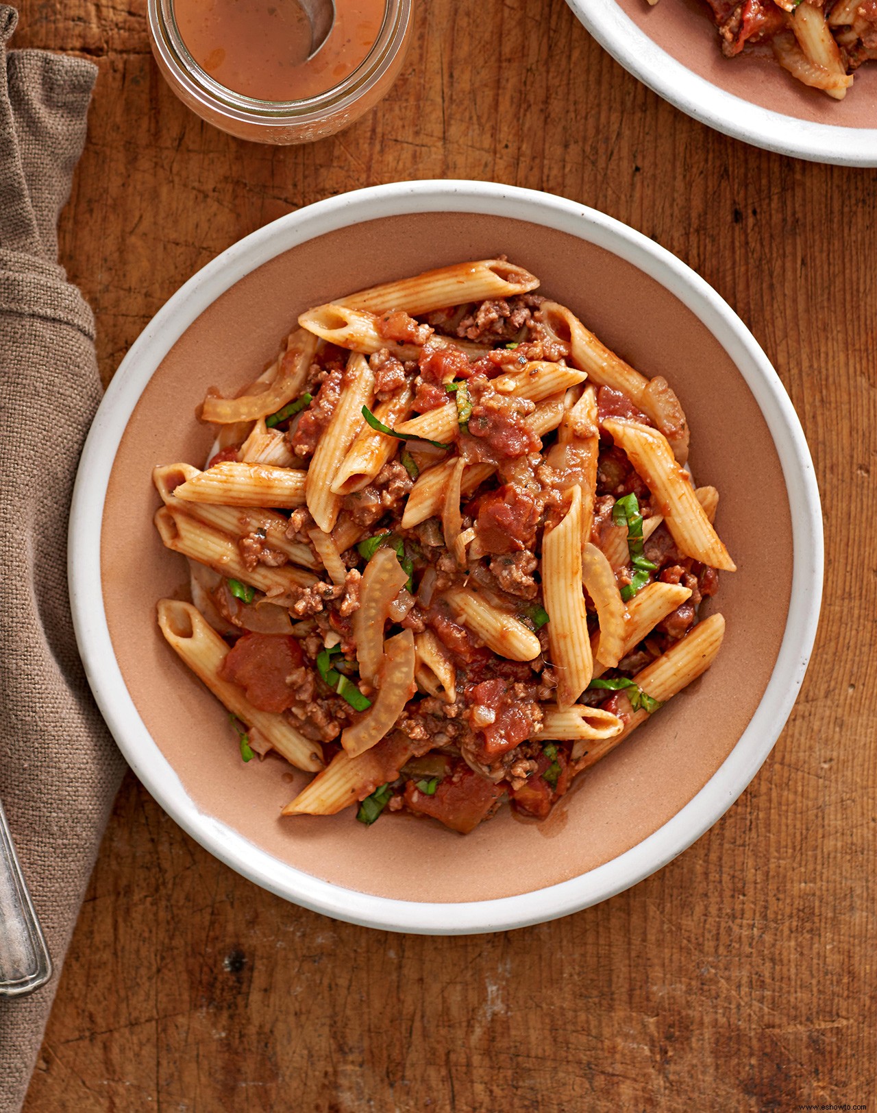 Pasta con ragú de ternera e hinojo 